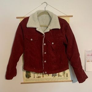 Faux Sheepskin Sherpa jacket